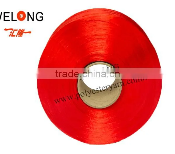 Trilobal Bright Colorful Polyester Fdy Yarn for Hair Band photo-2