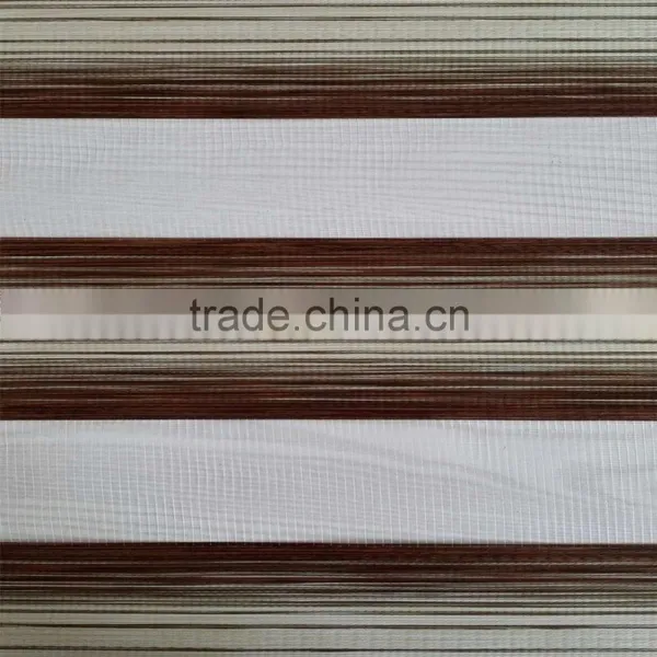 Wholesale Day and Night Zebra Blinds Sheer Blackout Curtai Fabric for Hotel Windows photo-3