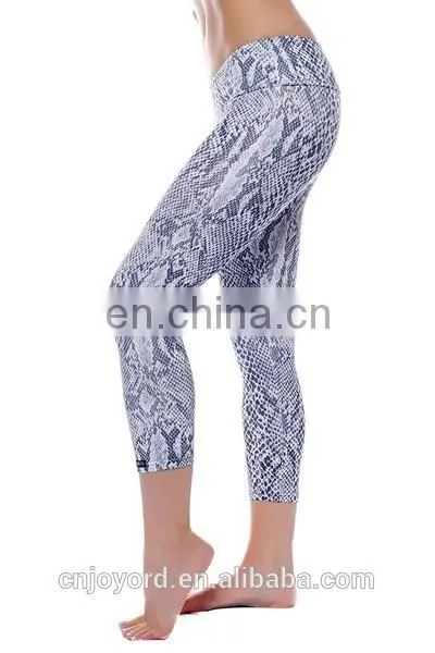High Quality Snakeskin Printed Yoga Legging Jeggings /sex Leggings for Women photo-2
