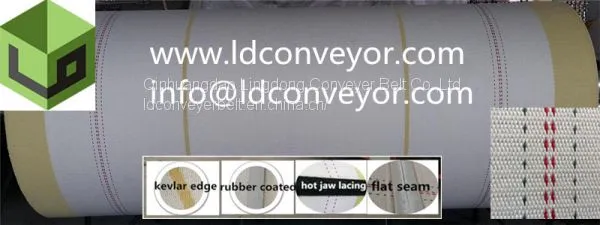 Corrugator Belt With Kevlar Edge