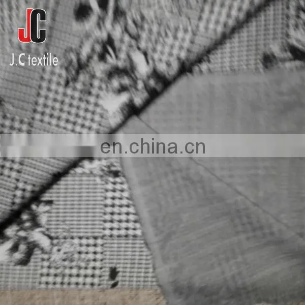 China Supplier Jacquard Stripe Fabric Recycled Knit Polyester Fabric for Garment photo-2