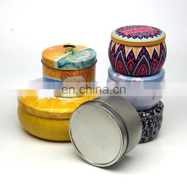 Great Price Various Sizes Pirintings and Models Tin Candle Set photo-5