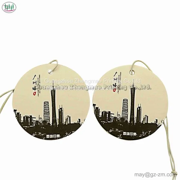 Wholesale Custom Various Hanging Scents Paper Car Air Fresheners photo-3