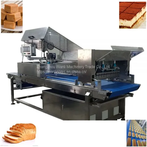Cheesecake Cutting Machine Sponge Cake Cutting Machine Trasound Cutting Machine for Food