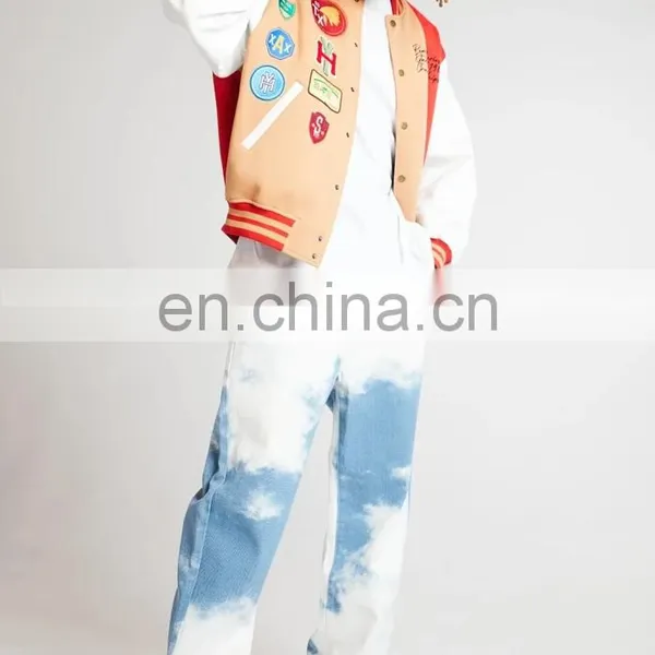 DiZNEW Oem Super Fly Sky Blue Cotton Denim Jeans For Man photo-6
