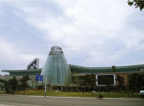 Weihai Civic Cultural Centre Pipe Truss Structure Project photo-4