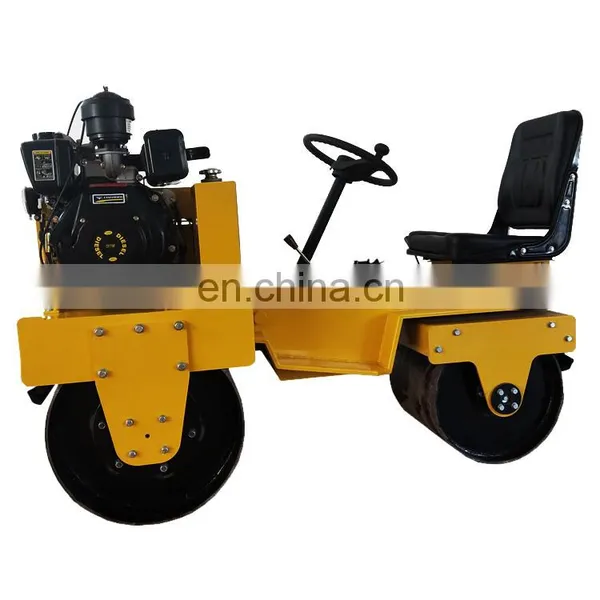 Double Drum Road Roller With Hydrostatic Drive Compactor Machine photo-3