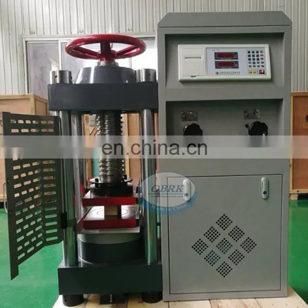 2000KN Digital Concrete Press Tester for Cube Concrete Specimen,Concrete Pressure Testing Machine photo-2