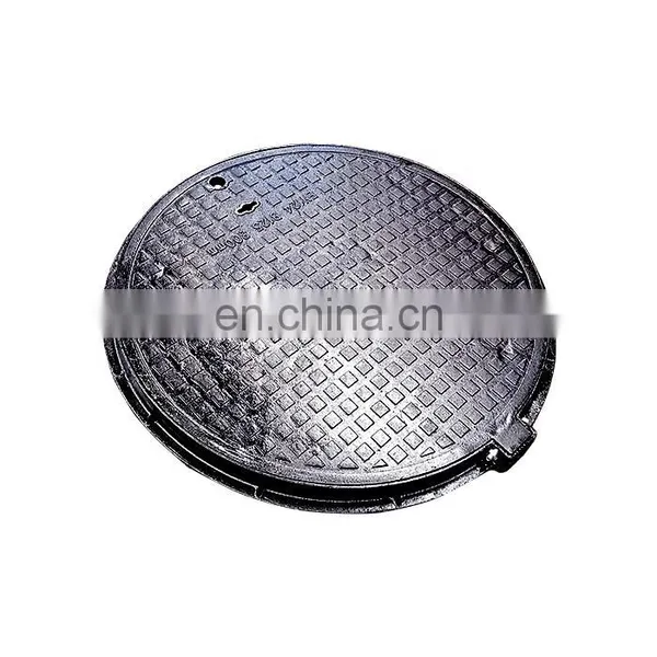 EN124 B125 800mm Ductile Cast Iron Heavy Duty Round Manhole Cover photo-2