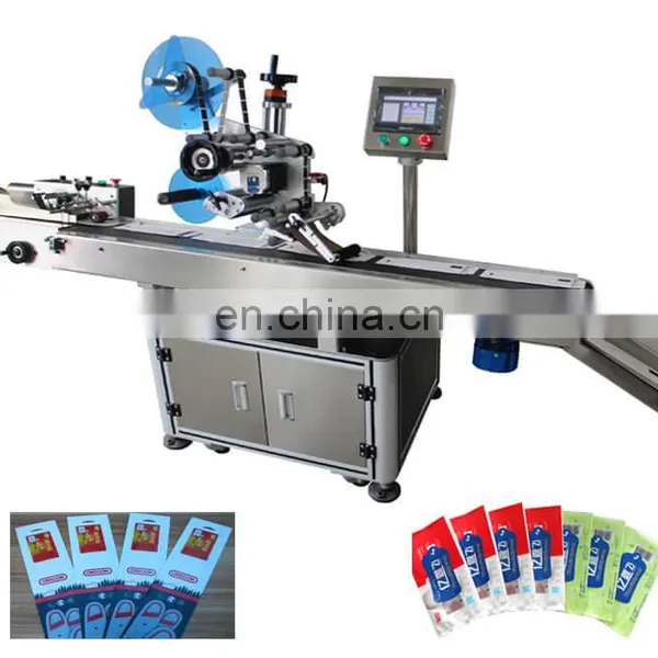 Adhesive Sticker Empty Flat Carton Top Labeling Machine photo-5