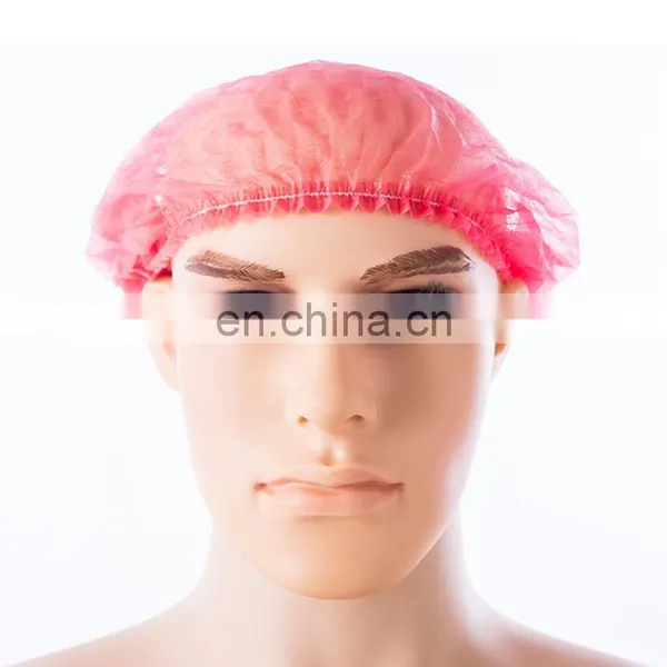 Anti Dust Breathful Disposable Hat Hair Net Non Woven Mob Caps photo-3