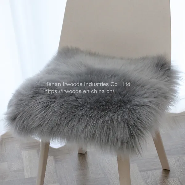 10*10, 12*12, 14*14, 16*16, 18*18, 20*20 Feet Long Wool Cushion Real Australian Sheep Skin Fur Pillow For Bedroom