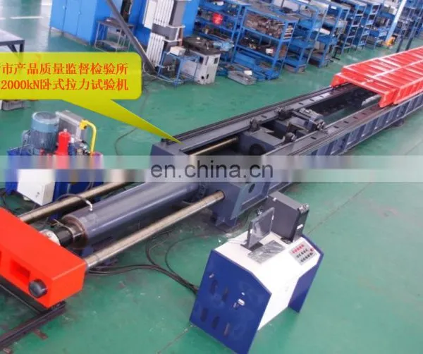 High Standard Good Quality 100Ton 200Ton 500Ton 1000Ton Horizontal Tensile Test Bed for Wire Rope Anchor Chain photo-3