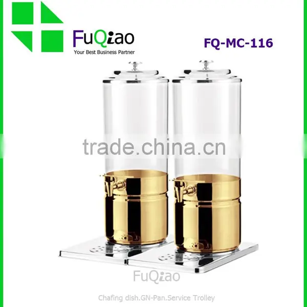 Wholesale Stainless Steel Double Tanks 18 L Commercial Cold Juice Dispenser/cold Beverage Dispenser photo-5