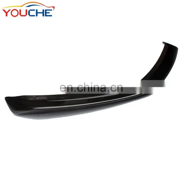 For Cadillac ATS 4 Door V Style Carbon Fiber Rear Boot Lip Spoiler 2014-2016