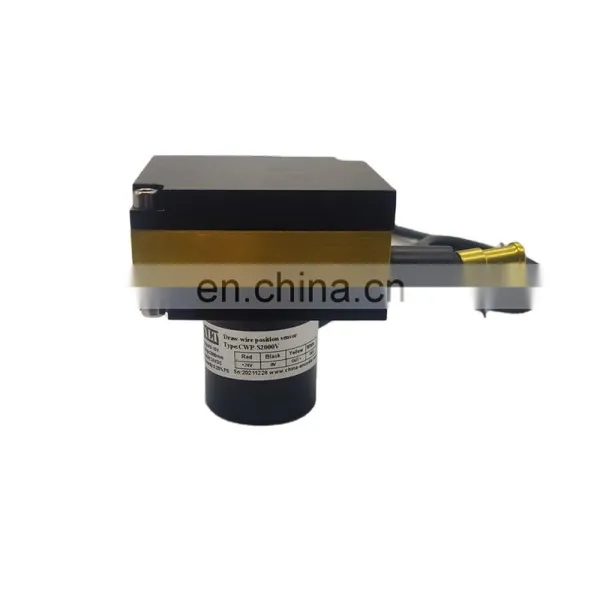 Rope Potentiometer Small Scale Max Range 2000mm Wire Resistive Position Sensors 0~10V Output photo-5