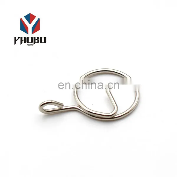 Quality Assuredc Keyring Metal Key Chain Custom Oval Split Shape Ring For Locks photo-2