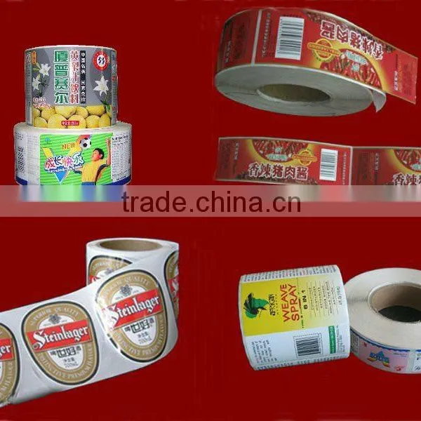 Cusotm Printing Waterproof Label Sticker