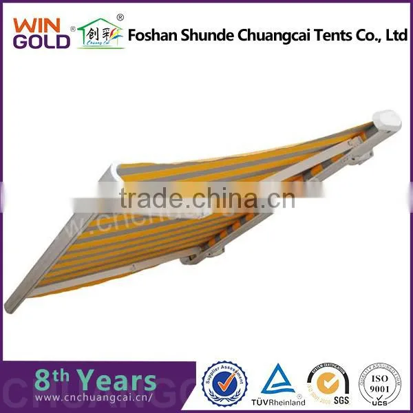 Full-Cassette Remote Control Waterproof Canvas Awning