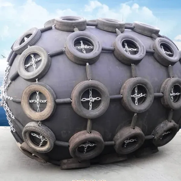 Marina Safety FacilitiesRubber Cushion BallPortable Rubber Inflatable FendersInflatable Fender Cushions photo-2