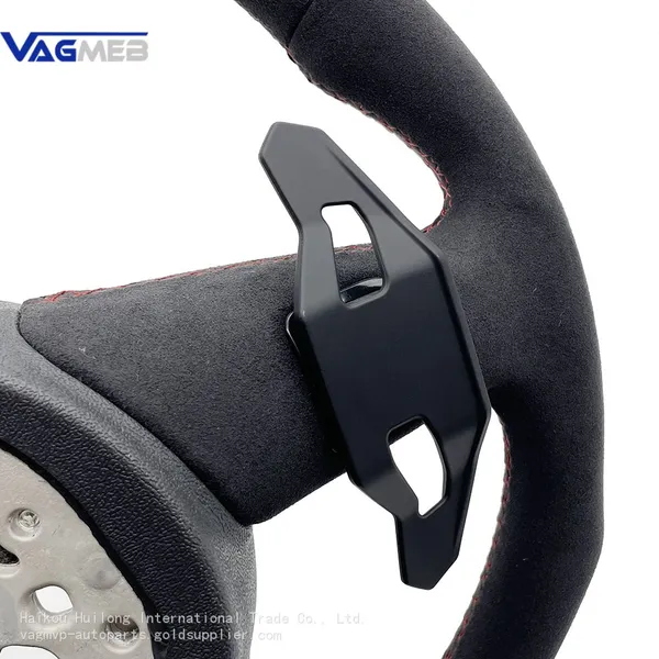 For Audi A3 A4 A5 S3 S4 S5 B9 Full Alcantara Red Stitching Steering Wheel With Key Button Frame Assembly photo-4