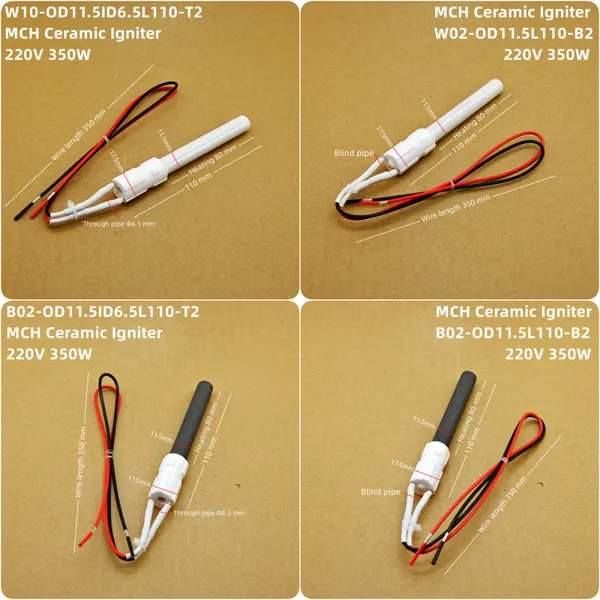 220V300W MCH Ceramic Igniter Ceramic Ignition Stick photo-4