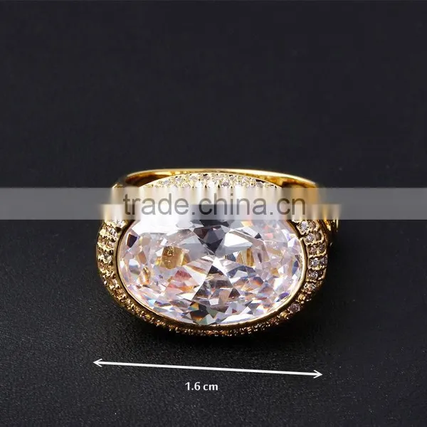 Lead Free Wedding Accessory Top AAA Quality Cubic Zirconia Anniversary Ring photo-6