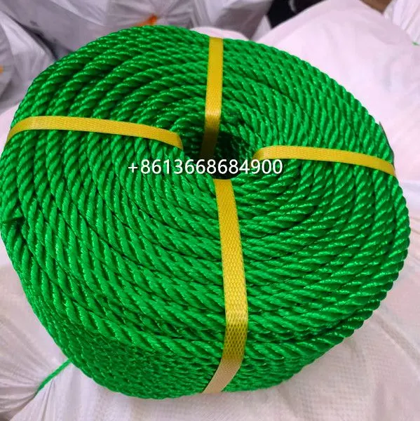 2MM 4MM 6MM 8MM 100Yard Yellow Green Twisted PE PP Fishing Boat Plastic Twine Rope photo-2