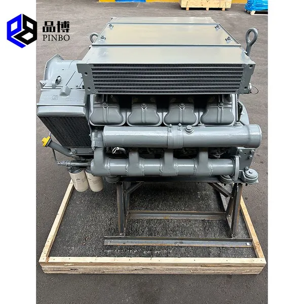 Factory Price Wholesale Four Stroke Original Water-cooled Generator DEUTZ F8L413 Engine 3-cylinder photo-6