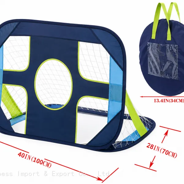 Portable Soccer Goal Net Set - Pop Up Training Soccer Goals for Backyard - Indoor or Outdoor Versions - Easy Assembly - Great for Kids and Adults photo-5