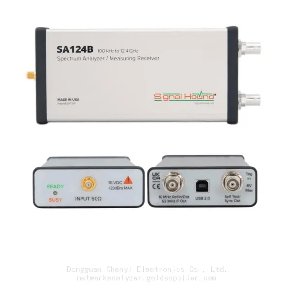 SA124B 12.4GHz RF Receiver Signal Hound No External Power Required Dual USB Cable Plug-and-Play Design