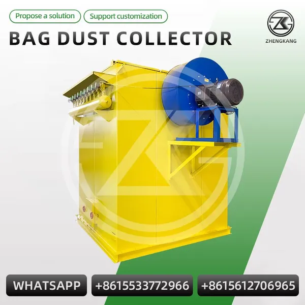 Factory Direct Pulse Jet Baghouse Dust Collector Industrial Bag Filter Dust Collection System Support OEM ODM Custom photo-3