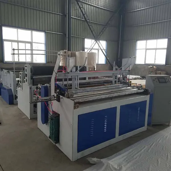1880mm Automatic Toilet Paper Rewinding Machine Toilet Paper Reel Converting Machine