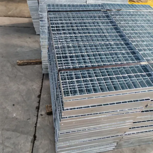 Heavy Duty Serrated Anti-Slip Galvanized Steel Grating for Trench Cover Flooring