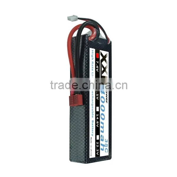 High Quality Lithium Polymer Battery 4000mAh 7.4V for RC Lipo Battery RC Car photo-4