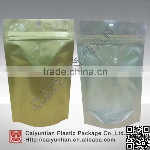 Aluminum Foil Stand up Pouch With Zipper Customized Your Logo Promotional Pouch photo-3