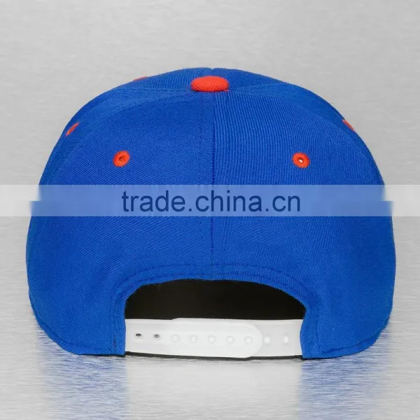 Customized Snapback Cap and Blank 6 Panel Plain Blank Snapback Hats Wholesale photo-3