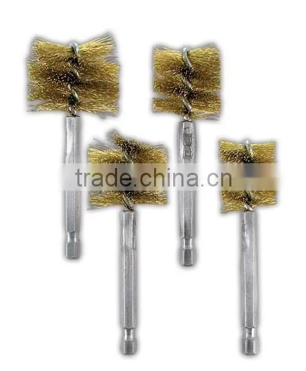 Hex Shank Brass Wire Machining Brush