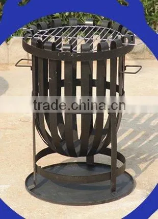 BBQ grill fire baskets