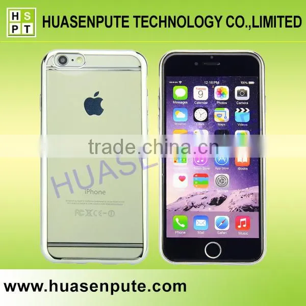 2016 New Arrival Design Ultra-Thin Electroplating Soft TPU Case For IPhone 6s photo-5
