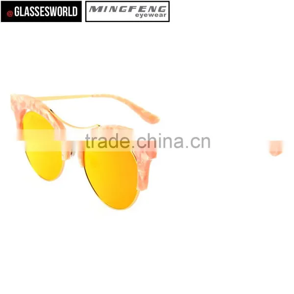 Latest Unique Metal and Acetate Sunglasses Made in China photo-5