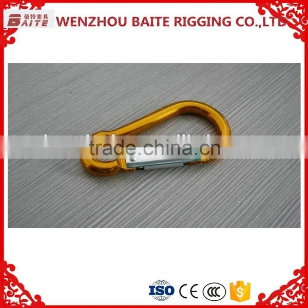 Aluminum Yellow Spring Hook Carbine Type photo-3