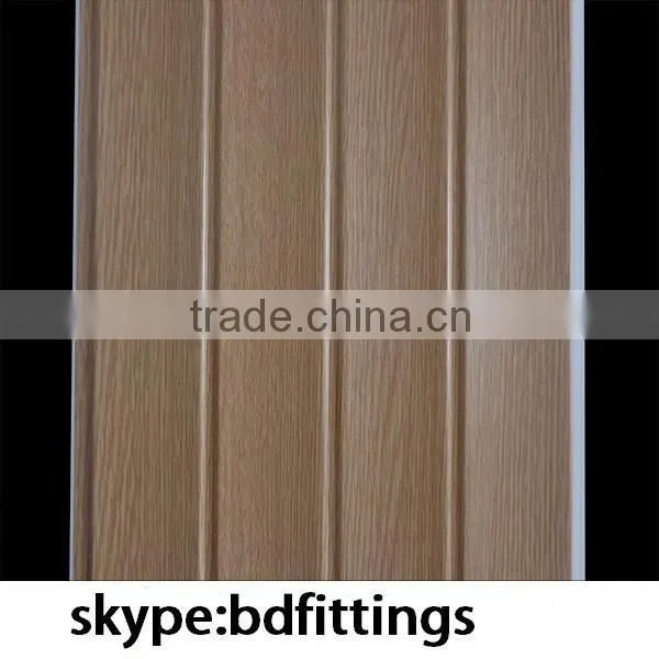 India Pakistan Waves Laminated Fireproof Panel Fireproof Pvc Wall Panel photo-6