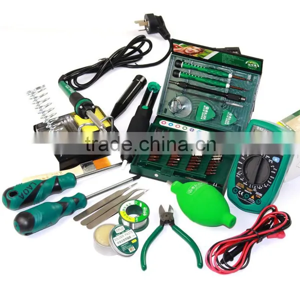 Oxidation-resistivity 30W/40W/60W Electric Soldering Irons Solder Tool Kit Set photo-5