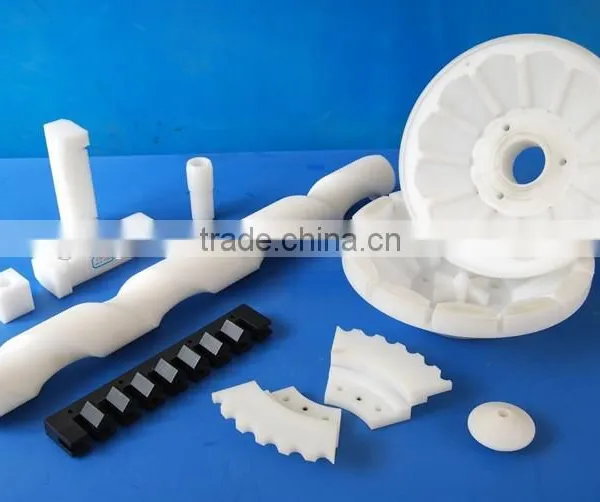 High Performance Engineering Plastic CNC Machining Hdpe Pe100 Conveyer Screw Rod for Food Industry photo-6