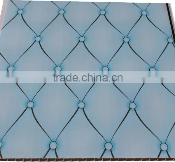 Transfer Printing Gold Design Plastic Ceiling Sheet,pvc Ceiling Panel, Pvc Wall Board T005 photo-3