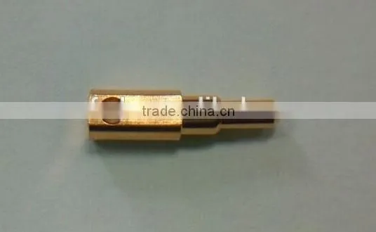 Gold Plated Brass Spring Loaded Pogo Pin Battery Connectir for Electronics Test Machine photo-2