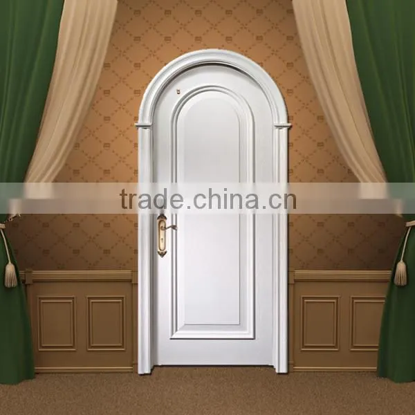 Pure Wood Round Top Church Door for Sale photo-3