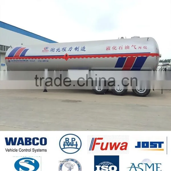 LPG Tank Trailer 40000 Liters, 40000 Liters ASME LPG Gas Truck Trailer, ASME LPG Truck Trailer photo-5
