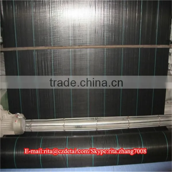 Weed Control Mat, Mulch Mat Black Weed Control Mulch Matting, Heavy Duty Garden Weed Killer Control Fabric Mat photo-4